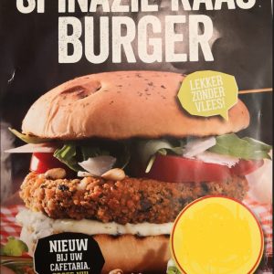 Vega Spinazie-kaasburger